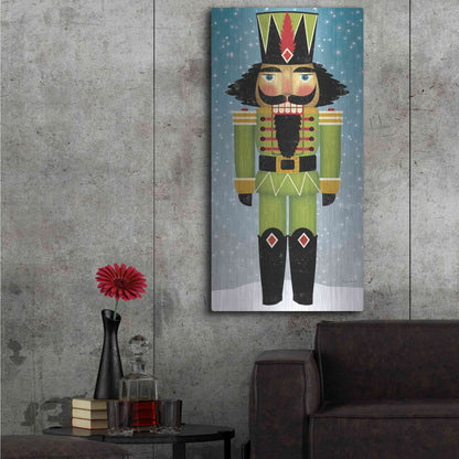 Luxe Metal Art 'Nutcracker Bright II' by Ryan Fowler, Metal Wall Art,24x48