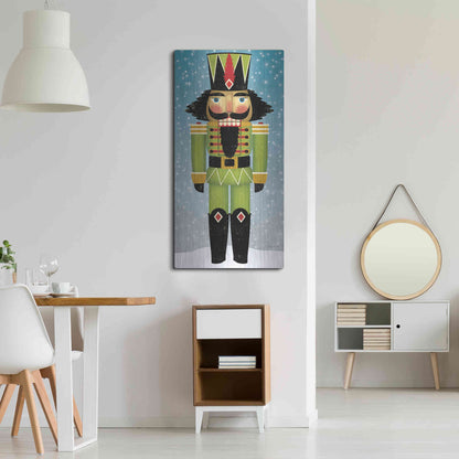 Luxe Metal Art 'Nutcracker Bright II' by Ryan Fowler, Metal Wall Art,24x48
