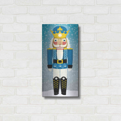 Luxe Metal Art 'Nutcracker Bright III' by Ryan Fowler, Metal Wall Art,12x24