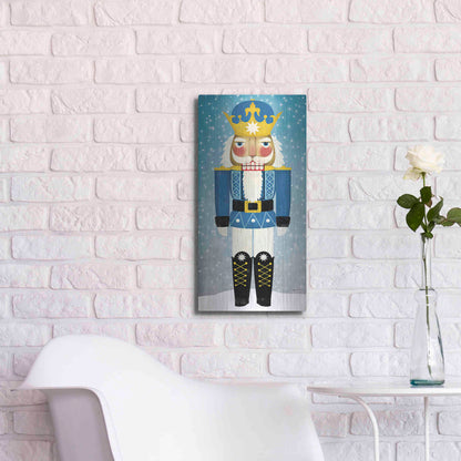 Luxe Metal Art 'Nutcracker Bright III' by Ryan Fowler, Metal Wall Art,12x24