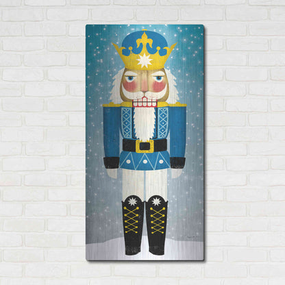 Luxe Metal Art 'Nutcracker Bright III' by Ryan Fowler, Metal Wall Art,24x48