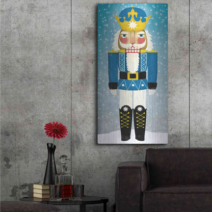 Luxe Metal Art 'Nutcracker Bright III' by Ryan Fowler, Metal Wall Art,24x48