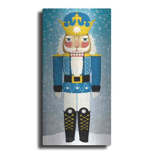 Luxe Metal Art 'Nutcracker Bright III' by Ryan Fowler, Metal Wall Art