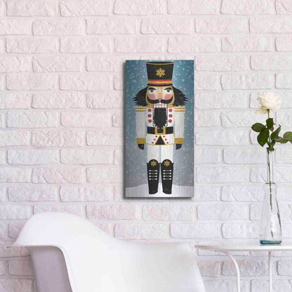 Luxe Metal Art 'Nutcracker Bright IV' by Ryan Fowler, Metal Wall Art,12x24