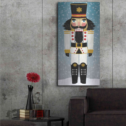 Luxe Metal Art 'Nutcracker Bright IV' by Ryan Fowler, Metal Wall Art,24x48