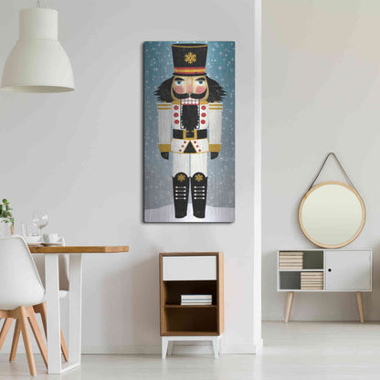 Luxe Metal Art 'Nutcracker Bright IV' by Ryan Fowler, Metal Wall Art,24x48