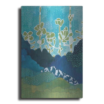 Luxe Metal Art 'Landscape' by Lynn Mack, Metal Wall Art