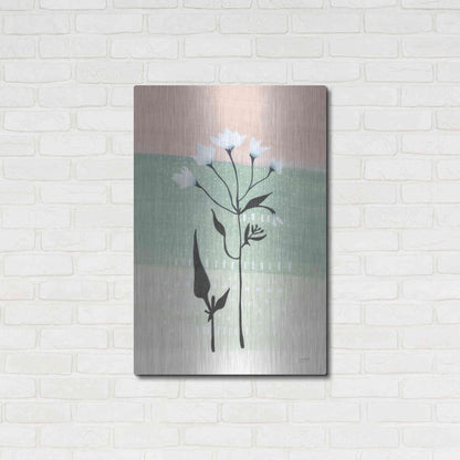 Luxe Metal Art 'Jasmine Delight I' by Lynn Mack, Metal Wall Art,24x36