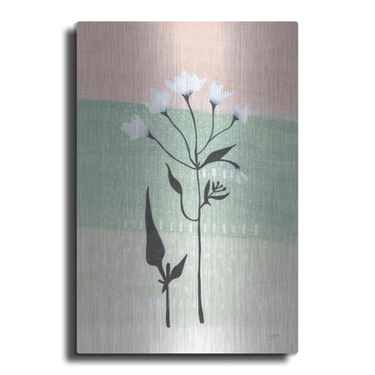 Luxe Metal Art 'Jasmine Delight I' by Lynn Mack, Metal Wall Art