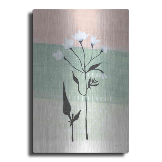 Luxe Metal Art 'Jasmine Delight I' by Lynn Mack, Metal Wall Art