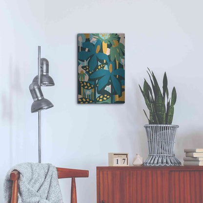 Luxe Metal Art 'Color Your Life' by Megan Gallagher, Metal Wall Art,16x24