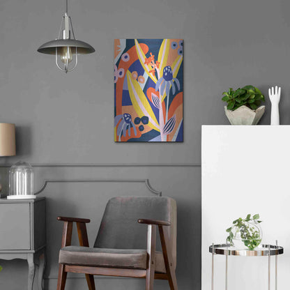 Luxe Metal Art 'Growing Pains' by Megan Gallagher, Metal Wall Art,16x24