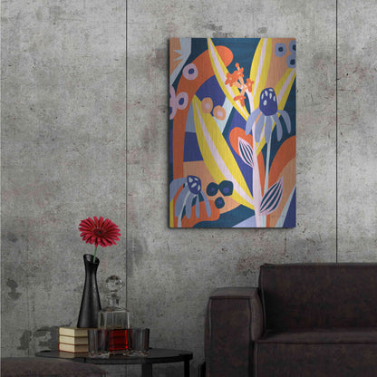 Luxe Metal Art 'Growing Pains' by Megan Gallagher, Metal Wall Art,24x36