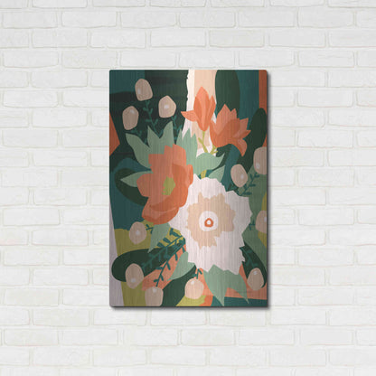 Luxe Metal Art 'Stained Glass' by Megan Gallagher, Metal Wall Art,24x36