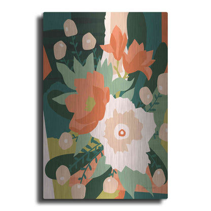 Luxe Metal Art 'Stained Glass' by Megan Gallagher, Metal Wall Art