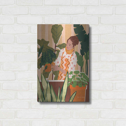 Luxe Metal Art 'A Balanced Self I' by Megan Gallagher, Metal Wall Art,16x24