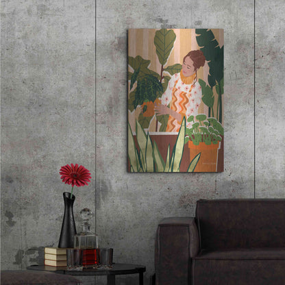 Luxe Metal Art 'A Balanced Self I' by Megan Gallagher, Metal Wall Art,24x36