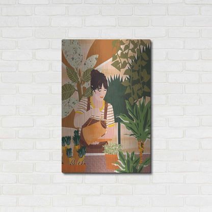 Luxe Metal Art 'A Balanced Self II' by Megan Gallagher, Metal Wall Art,24x36