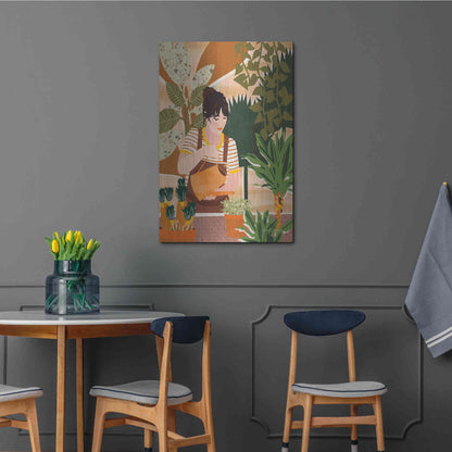 Luxe Metal Art 'A Balanced Self II' by Megan Gallagher, Metal Wall Art,24x36