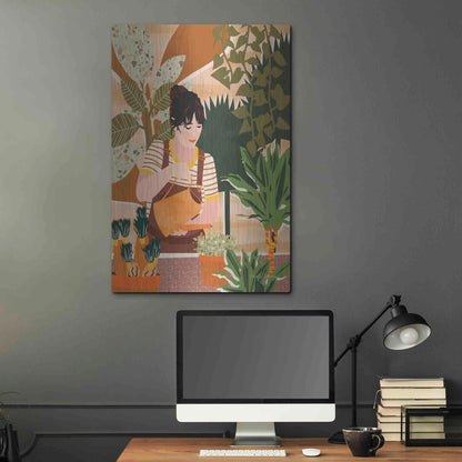 Luxe Metal Art 'A Balanced Self II' by Megan Gallagher, Metal Wall Art,24x36