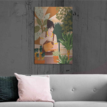 Luxe Metal Art 'A Balanced Self II' by Megan Gallagher, Metal Wall Art,24x36