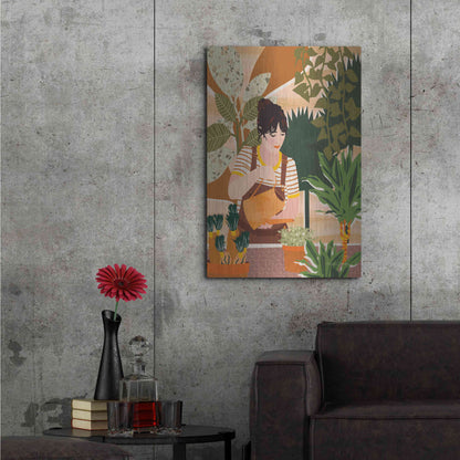 Luxe Metal Art 'A Balanced Self II' by Megan Gallagher, Metal Wall Art,24x36