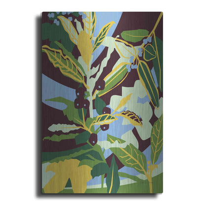 Luxe Metal Art 'Bay Leaf' by Megan Gallagher, Metal Wall Art