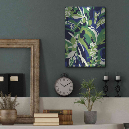 Luxe Metal Art 'Olive Buds' by Megan Gallagher, Metal Wall Art,12x16