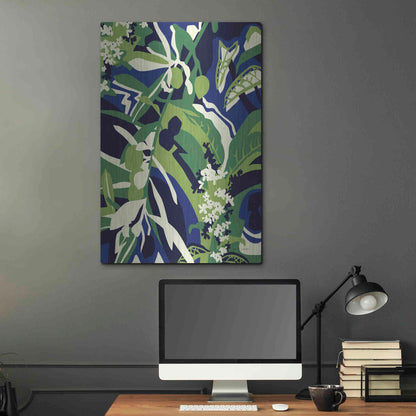 Luxe Metal Art 'Olive Buds' by Megan Gallagher, Metal Wall Art,24x36