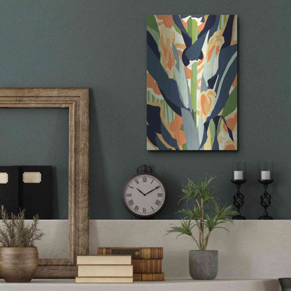 Luxe Metal Art 'Sweet Corn' by Megan Gallagher, Metal Wall Art,12x16