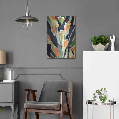 Luxe Metal Art 'Sweet Corn' by Megan Gallagher, Metal Wall Art,16x24