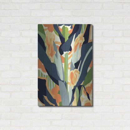 Luxe Metal Art 'Sweet Corn' by Megan Gallagher, Metal Wall Art,24x36