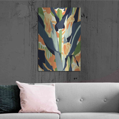 Luxe Metal Art 'Sweet Corn' by Megan Gallagher, Metal Wall Art,24x36