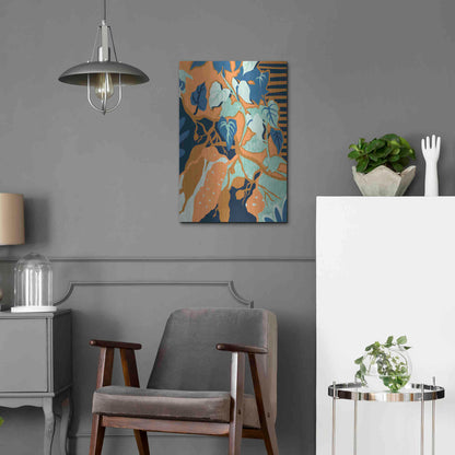 Luxe Metal Art 'Yams' by Megan Gallagher, Metal Wall Art,16x24