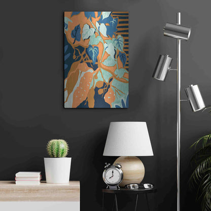 Luxe Metal Art 'Yams' by Megan Gallagher, Metal Wall Art,16x24