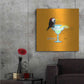 Luxe Metal Art 'Tequila Mockingbird' by Chuck Wimmer, Metal Wall Art,36x36