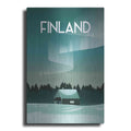 Luxe Metal Art 'Finland I' by Omar Escalante, Metal Wall Art