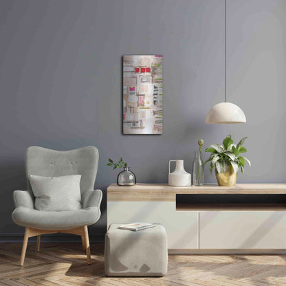 Luxe Metal Art 'Plans Four II' by Nikki Galapon, Metal Wall Art,12x24
