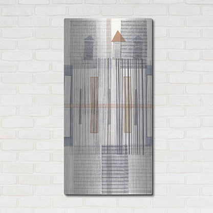 Luxe Metal Art 'Pinnacle I' by Nikki Galapon, Metal Wall Art,24x48