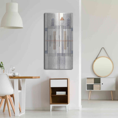 Luxe Metal Art 'Pinnacle I' by Nikki Galapon, Metal Wall Art,24x48
