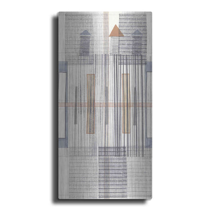 Luxe Metal Art 'Pinnacle I' by Nikki Galapon, Metal Wall Art