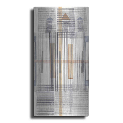 Luxe Metal Art 'Pinnacle II' by Nikki Galapon, Metal Wall Art