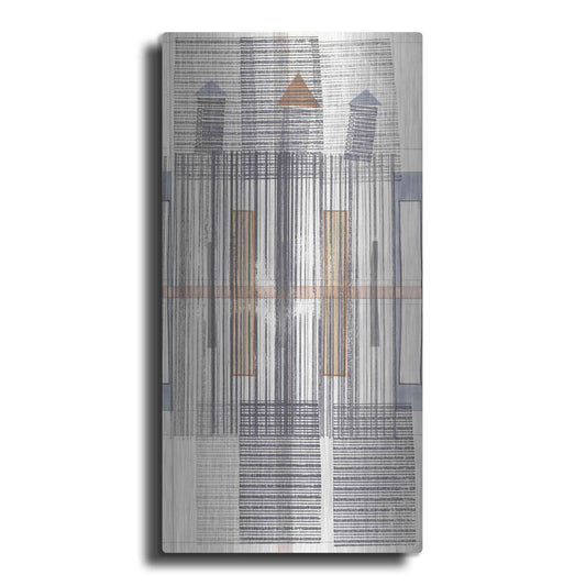 Luxe Metal Art 'Pinnacle III' by Nikki Galapon, Metal Wall Art