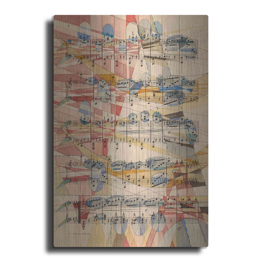 Luxe Metal Art 'P Grazioso' by Nikki Galapon, Metal Wall Art