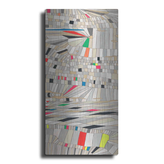 Luxe Metal Art 'Hifi Grain II' by Nikki Galapon, Metal Wall Art