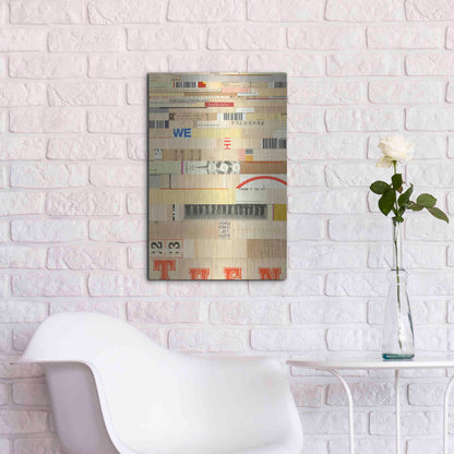 Luxe Metal Art 'True IV' by Nikki Galapon, Metal Wall Art,16x24