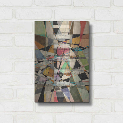 Luxe Metal Art 'Valse June' by Nikki Galapon, Metal Wall Art,12x16