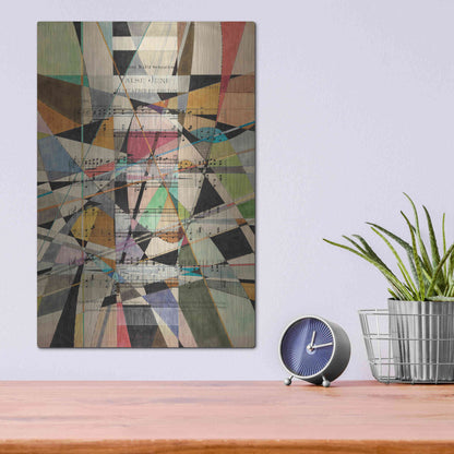 Luxe Metal Art 'Valse June' by Nikki Galapon, Metal Wall Art,12x16