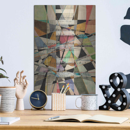 Luxe Metal Art 'Valse June' by Nikki Galapon, Metal Wall Art,12x16