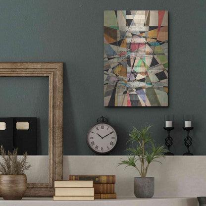 Luxe Metal Art 'Valse June' by Nikki Galapon, Metal Wall Art,12x16